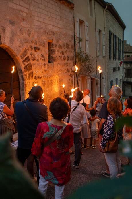 Visite guidée : Noctambulation à Montcuq