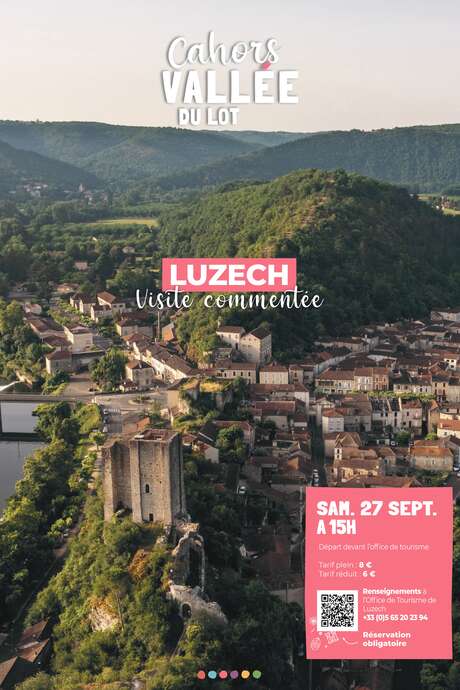 Visite guidée : Le village de Luzech