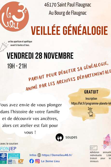 Veillée généalogie