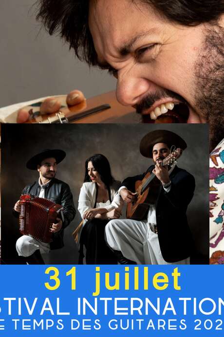 Festival le Temps des Guitares : Yamandu Costa et Los Hermanos Guedes