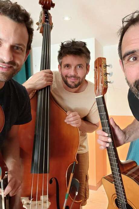 Concert Shamade Swing Trio, jazz manouche
