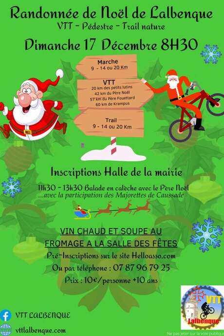 Rando de Noël de Lalbenque Rando de Noël de Lalbenque