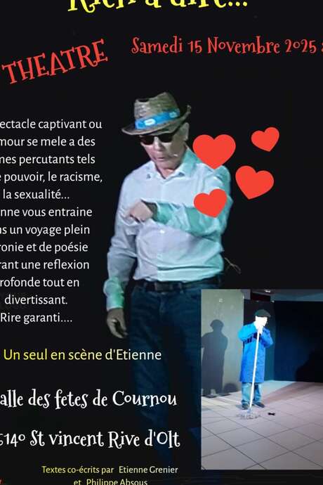 Spectacle "Rien à dire"