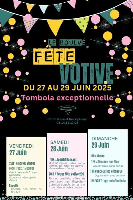 Fête Votive Le Boulvé
