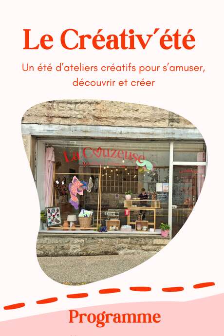 Créativ'été - ateliers créatifs en juillet chez La Couzeuse