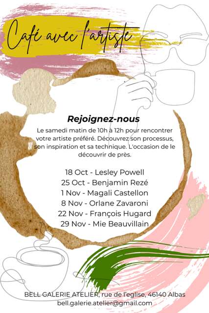 Café avec l'artiste