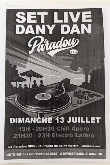 Set live Dany Dan au Paradou