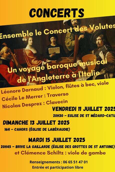 Un voyage baroque musical de l’Angleterre à l’Italie