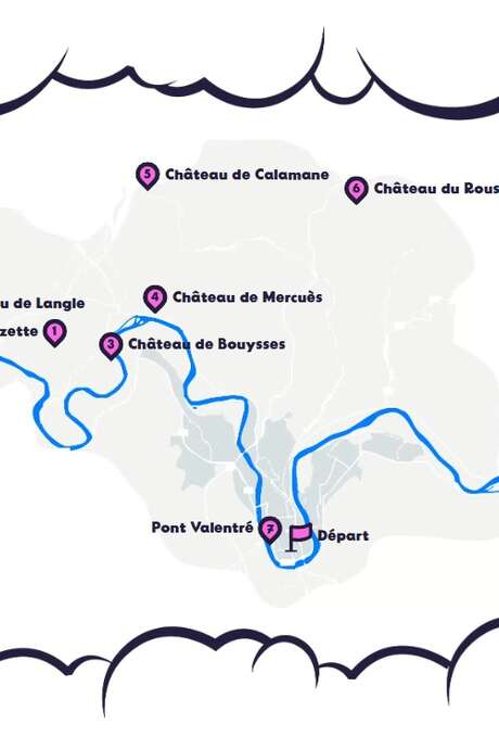 La balade en meule bleue