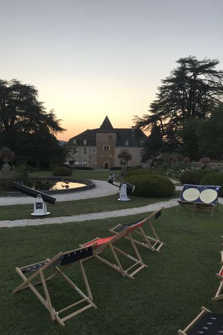 Nuit des étoiles filantes au Château de la Treyne