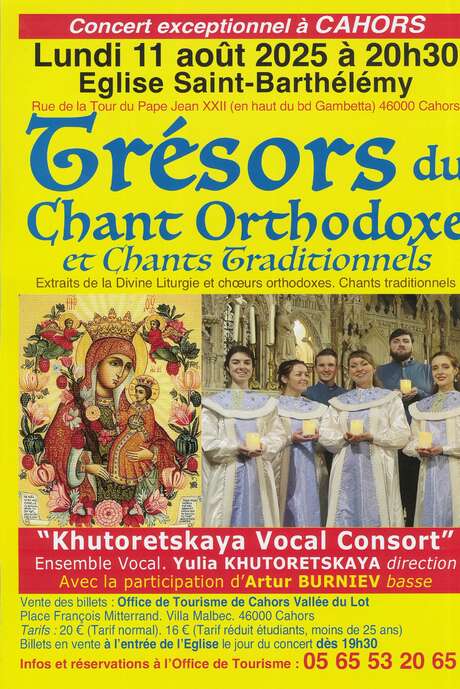Trésor du Chant Orthodoxe et chants traditionnels