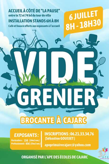 Vide-greniers Brocante à Cajarc
