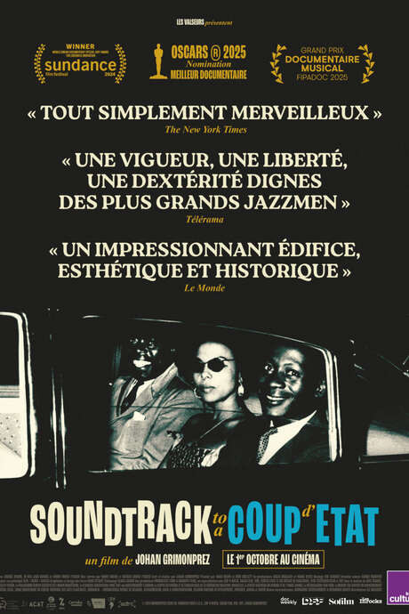 Projection "Soundtrack to a coup d'Etat" Souillac en Jazz