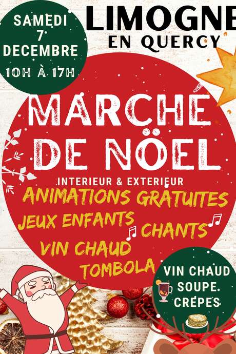 Marché de Noël à Limogne en Quercy