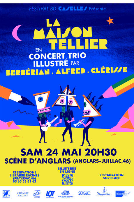 Festival Caselles : concert dessiné