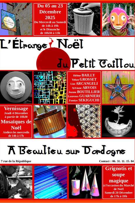 Exposition L'étrange Noël du Petit Caillou