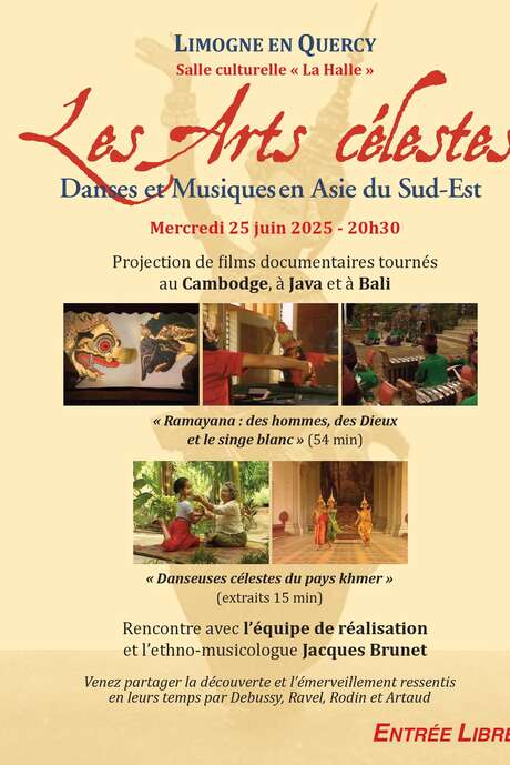 Ciné-rencontre à Limogne: "Les arts célestes"