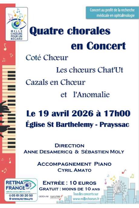Quatre chorales en concert