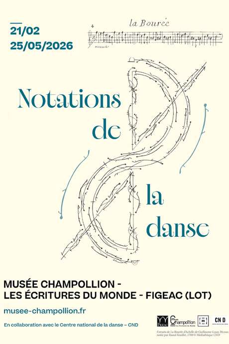 Exposition au musée Champollion à Figeac : « Notations de la Danse »