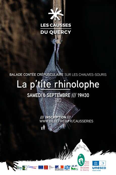 La p’tite rhinolophe : Balade contée crépusculaire sur les chauves-souris