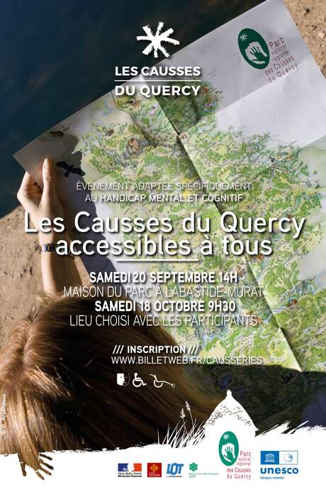 Les Causses du Quercy accessibles à tous : Adaptés spécifiquement au handicap mental et cognitif