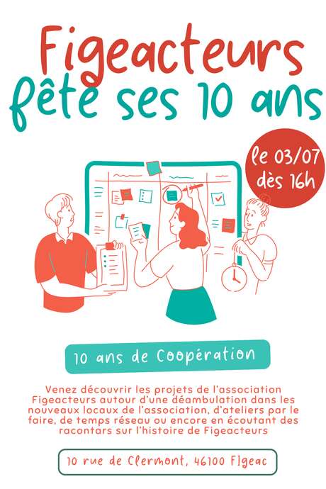 10 ans d’histoires partagées avec Figeacteurs