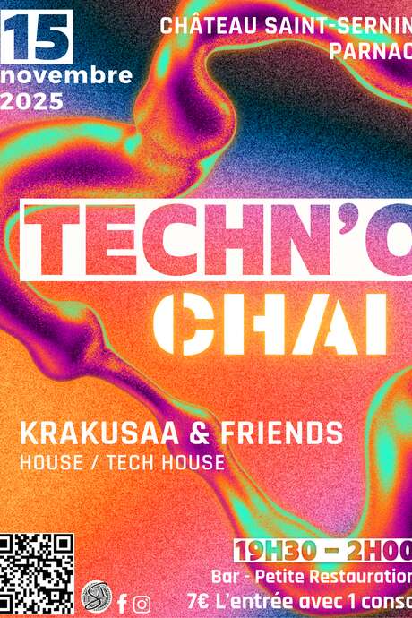 Techn'Ô Chai : soirée électro au domaine