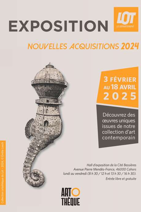 Exposition des nouvelles acquisitions de l'artothèque