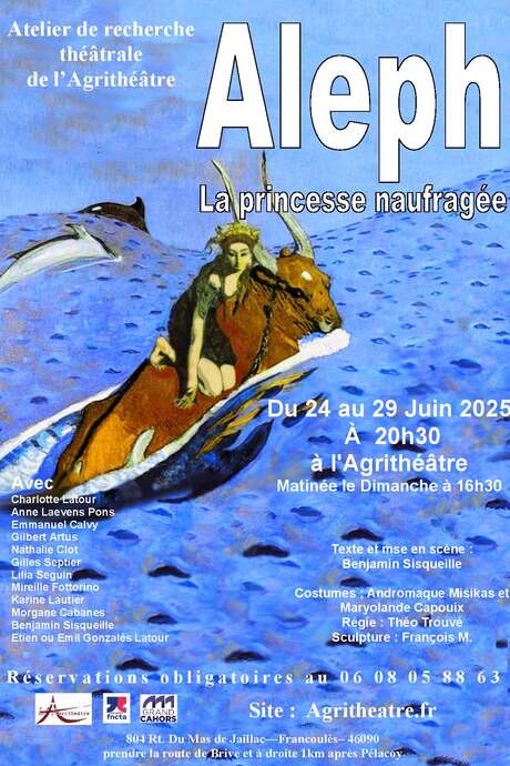 Théâtre : "Aleph, la princesse naufragée"