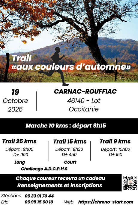 Trail "Aux couleurs d'automne"