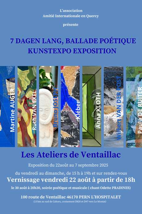 Exposition "7 dagen lang, ballade poétique"