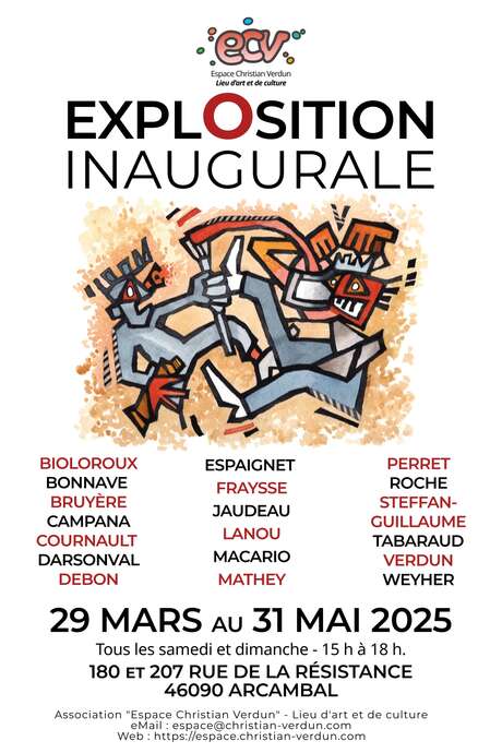 Exposition "Inaugurale" de l'Espace Christian Verdun