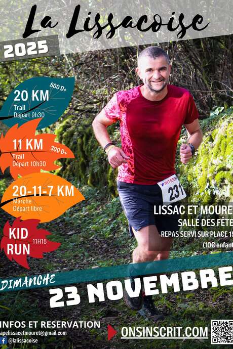 La Lissacoise, course et randonnée pédestre