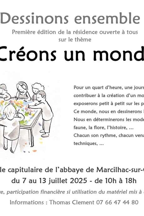 Dessinons ensemble : Créons un monde !