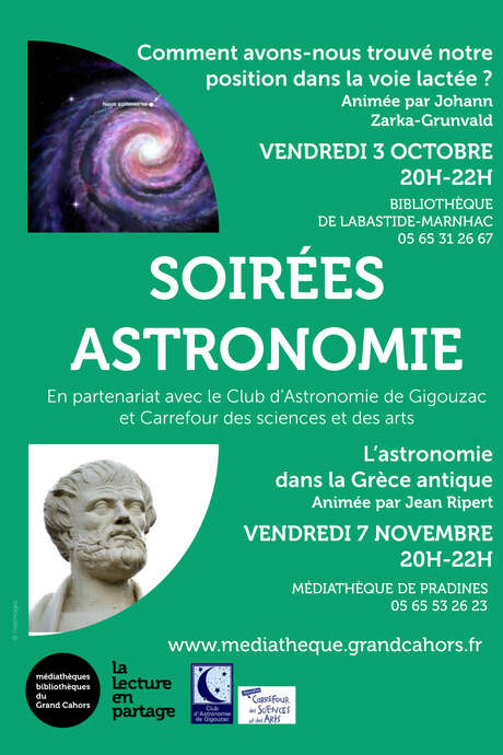 Conférence : L’astronomie dans la Grèce antique