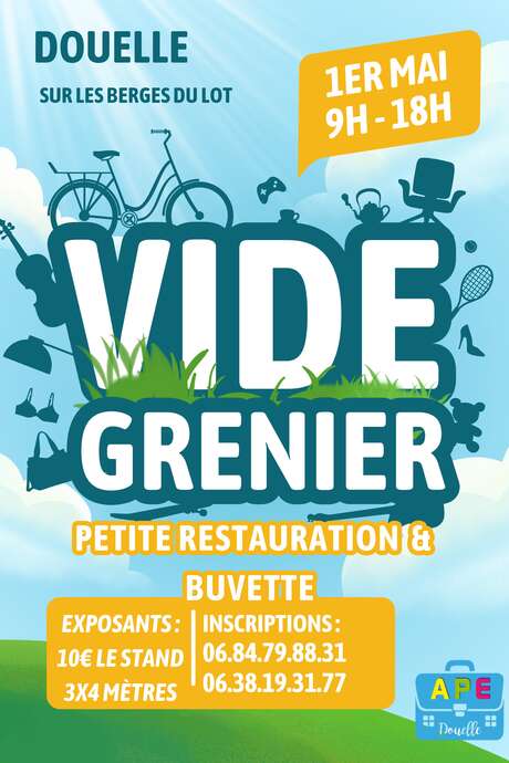 Vide-greniers à Douelle