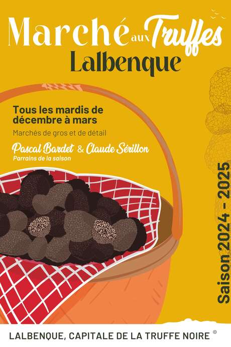 Marché aux Truffes à Lalbenque