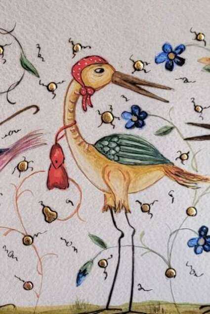 Expositions d'enluminures d'Annie Bouyer