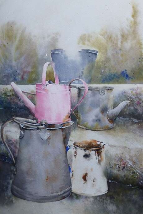 Exposition "Histoire d'eau" par Annie Dollé à la BIG