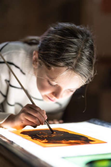 Atelier Les allumeurs de verre au Château de Castelnau-Bretenoux