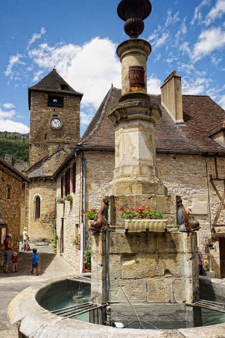 Pays d'Art et d'Histoire : Autoire -  Un village et sa cascade