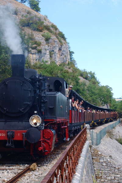 Musée du train à vapeur et balades en train
