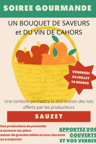 Marché Gourmand à Sauzet