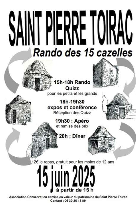 Rando des 15 cazelles à Saint-Pierre-Toirac