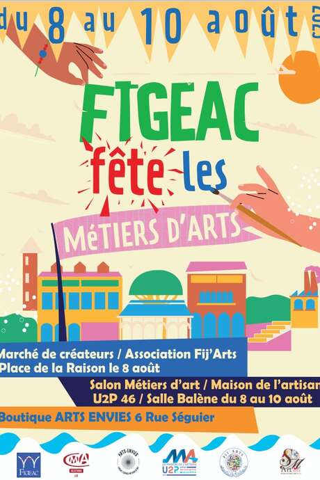 Fij'art : marché d’art et d'artisanat d’art à Figeac