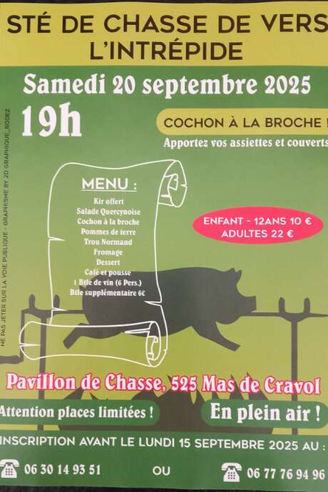Repas des chasseurs de Vers