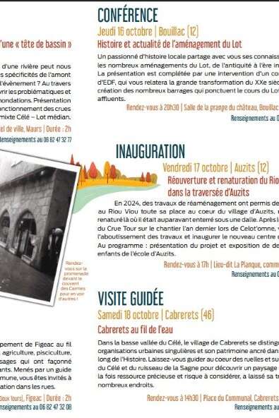 CéLot’omne à Figeac, exposition photo en plein air, Figeac sous l’eau
