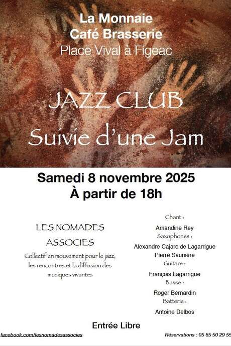 "Jazz Club" à La Monnaie  à Figeac