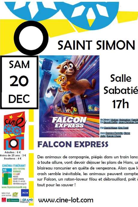 Cinélot à Saint-Simon : Falcon Express
