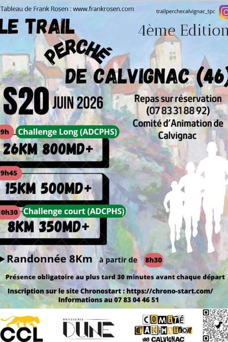 Le trail perché de Calvignac